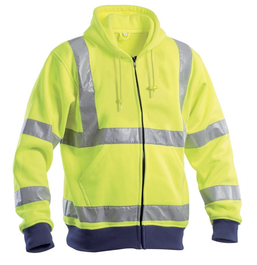 Felpa da Lavoro Alta visibilit� Zip Intera con Capuccio P&P Loyal AVC17 300