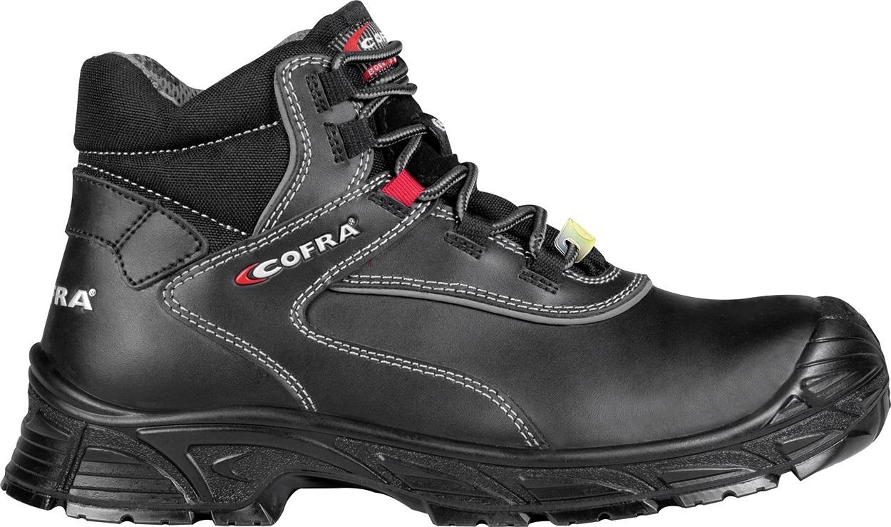 Scarpe Antinfortunistiche Cofra Duisburg ESD S3S CI LG SC FO SR NW030-000 Alte Metalfree