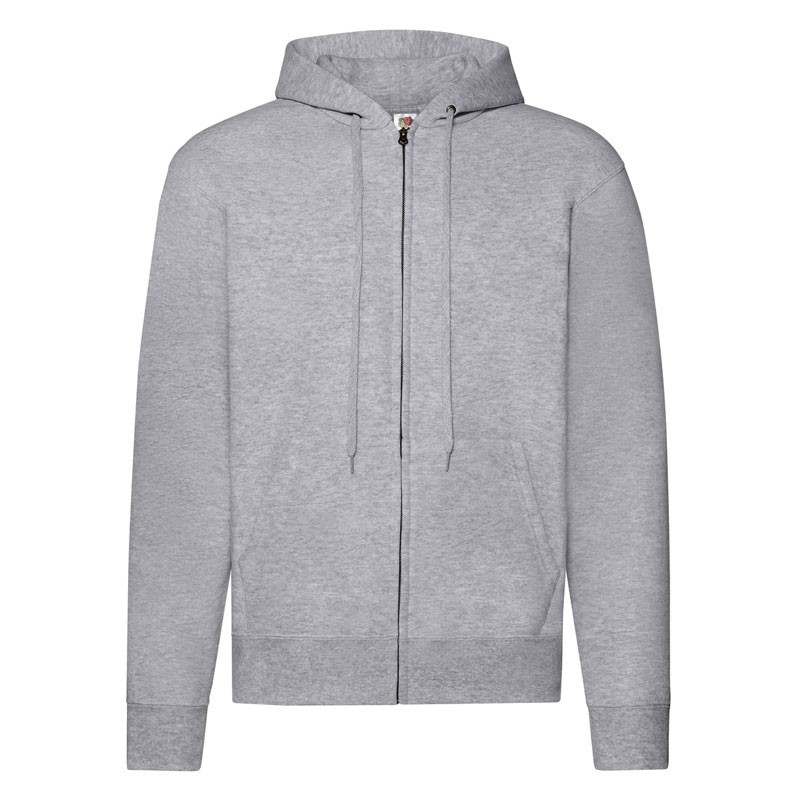 Felpa Da Lavoro Fruit Of The Loom con Cappuccio Foderato e Zip Lunga FR620620