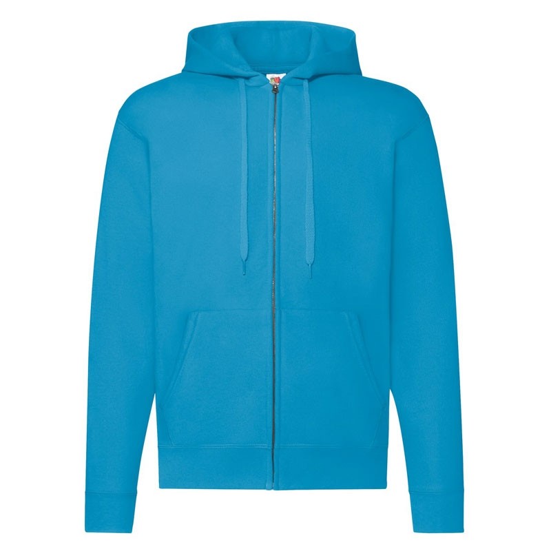 Felpa Da Lavoro Fruit Of The Loom con Cappuccio Foderato e Zip Lunga FR620620