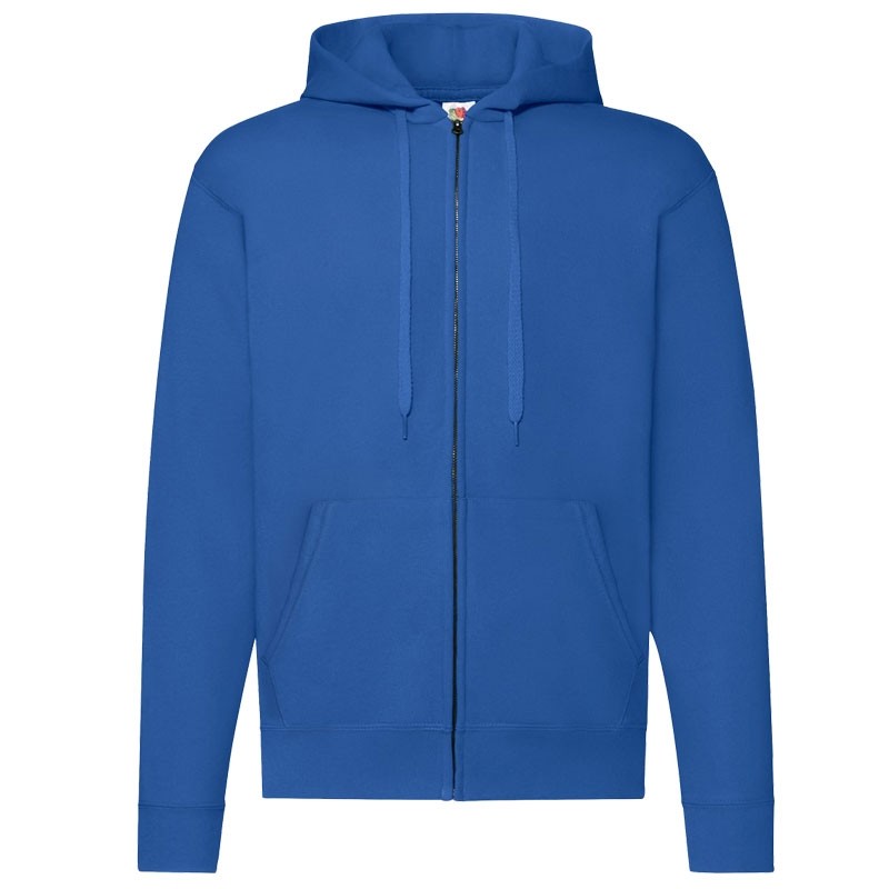 Felpa Da Lavoro Fruit Of The Loom con Cappuccio Foderato e Zip Lunga FR620620