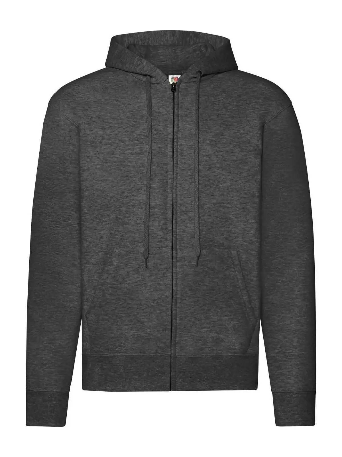 Felpa Da Lavoro Fruit Of The Loom con Cappuccio Foderato e Zip Lunga FR620620