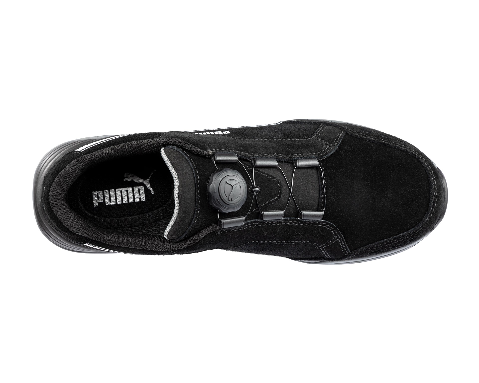 Scarpe antinfortunistiche Puma Airtwist Black Disc Low con chiusura BOA S3 HRO ESD SRC 644651