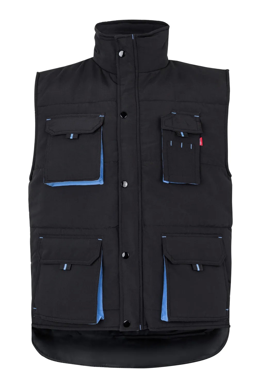 Gilet trapuntato bicolore da Lavoro Multitasche Velilla 205902