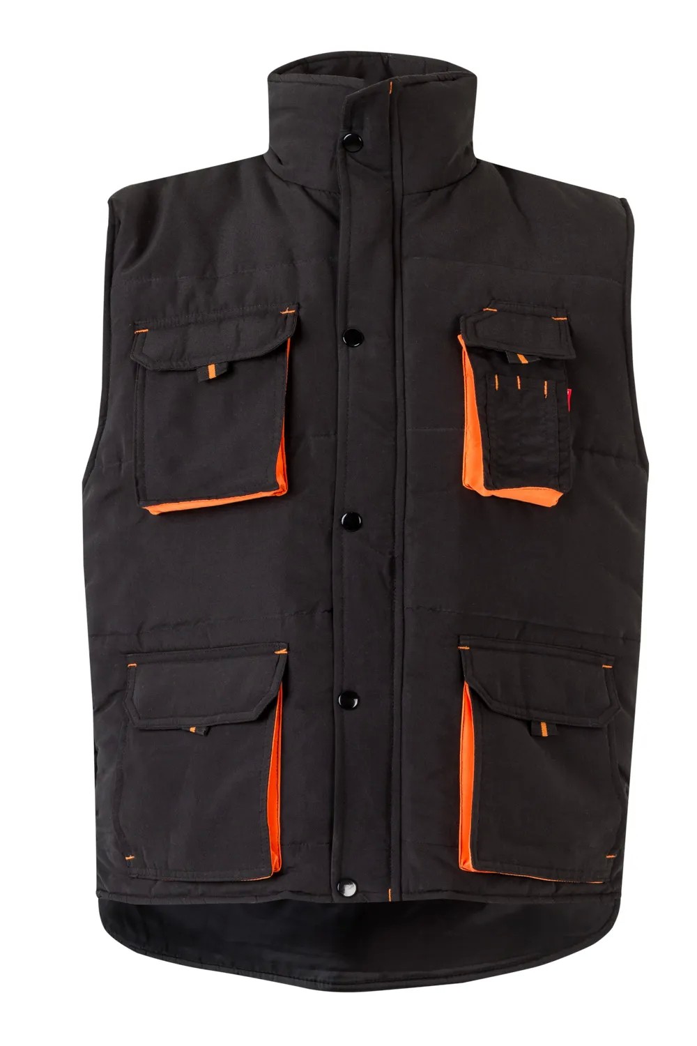 Gilet trapuntato bicolore da Lavoro Multitasche Velilla 205902