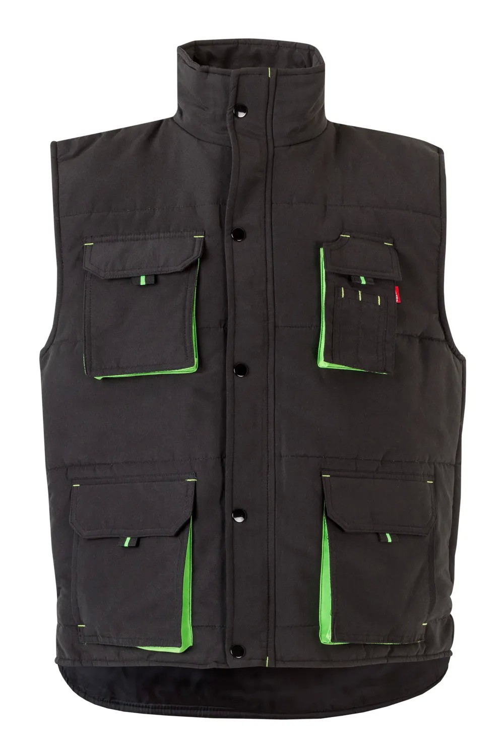 Gilet trapuntato bicolore da Lavoro Multitasche Velilla 205902