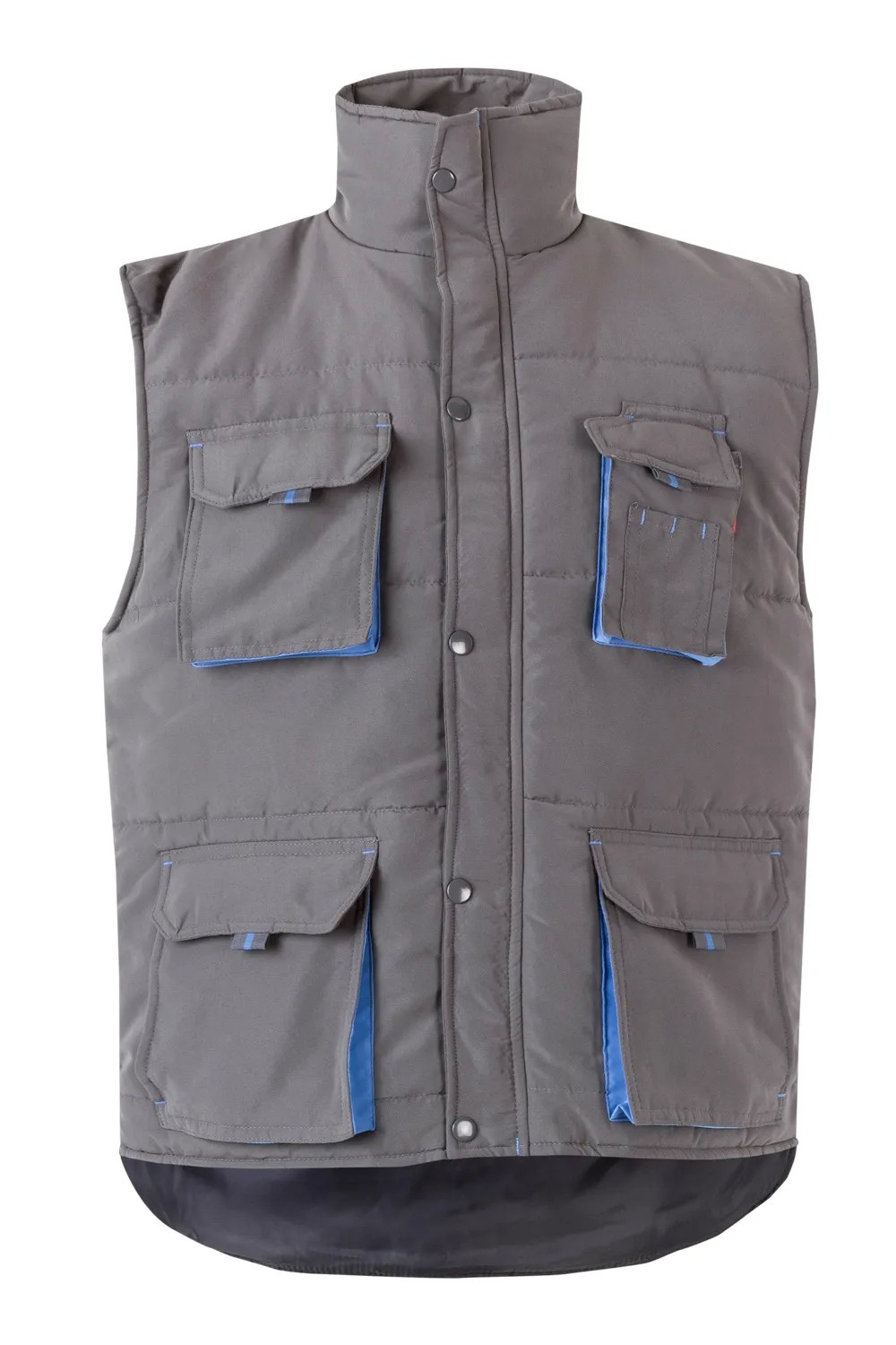 Gilet trapuntato bicolore da Lavoro Multitasche Velilla 205902