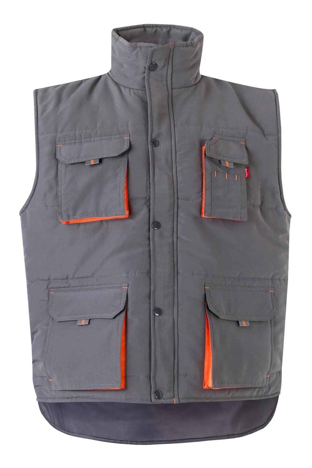 Gilet trapuntato bicolore da Lavoro Multitasche Velilla 205902
