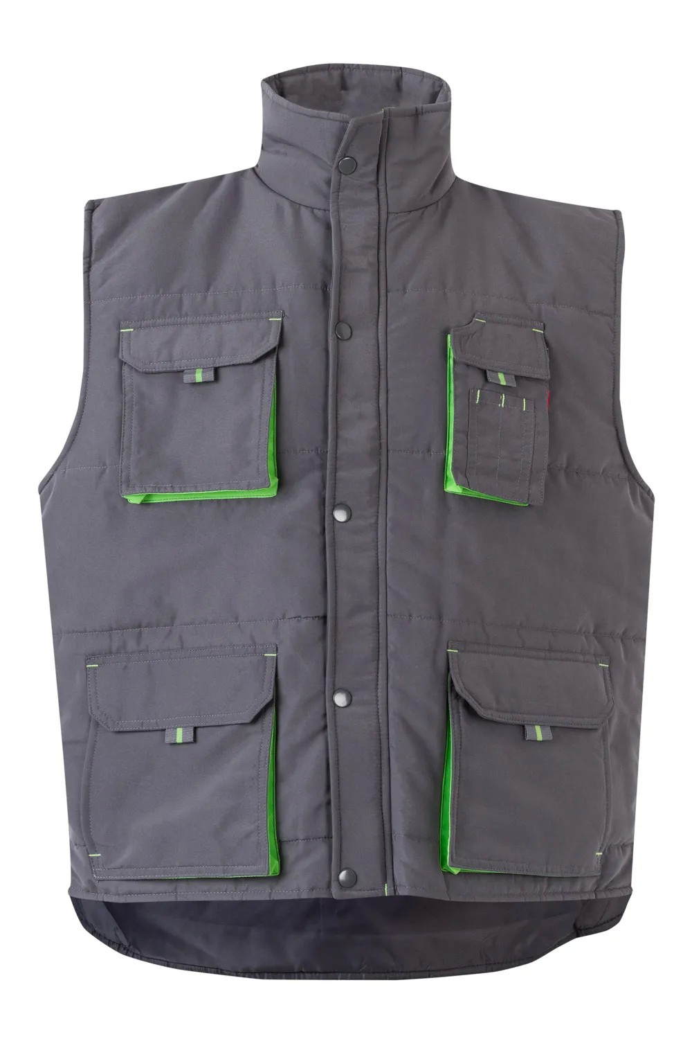 Gilet trapuntato bicolore da Lavoro Multitasche Velilla 205902