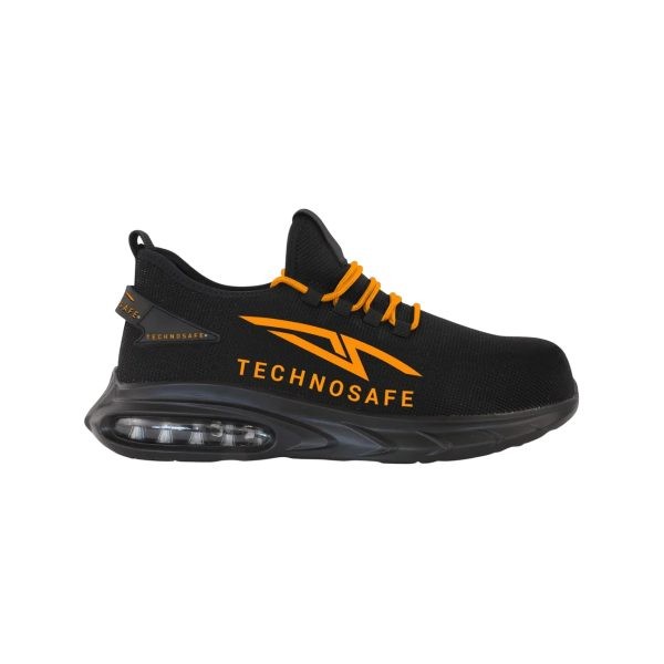 Scarpe Antinfortunistiche Basse Metalfree Technosafe Neon Dark Mode S1PL FO SR ESD