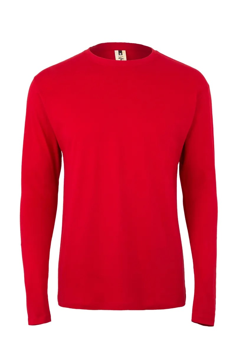 T-Shirt maniche lunghe Unisex da Lavoro 100% Cotone Velilla Paradise MK156CV