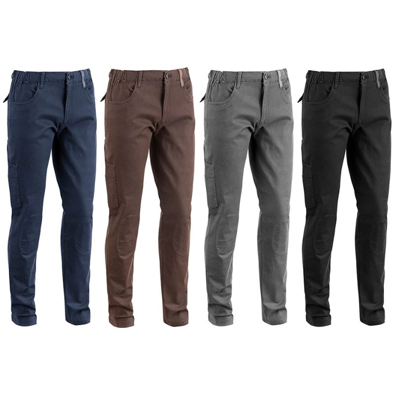 Pantaloni da Lavoro Multitasche Stretch Sottozero Super Stretch E0590