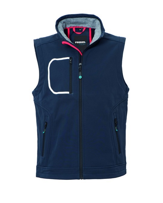 Gilet da Lavoro Stretch Softshell Rossini Zack HH654