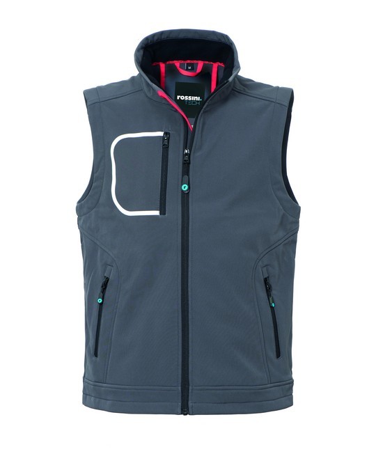 Gilet da Lavoro Stretch Softshell Rossini Zack HH654
