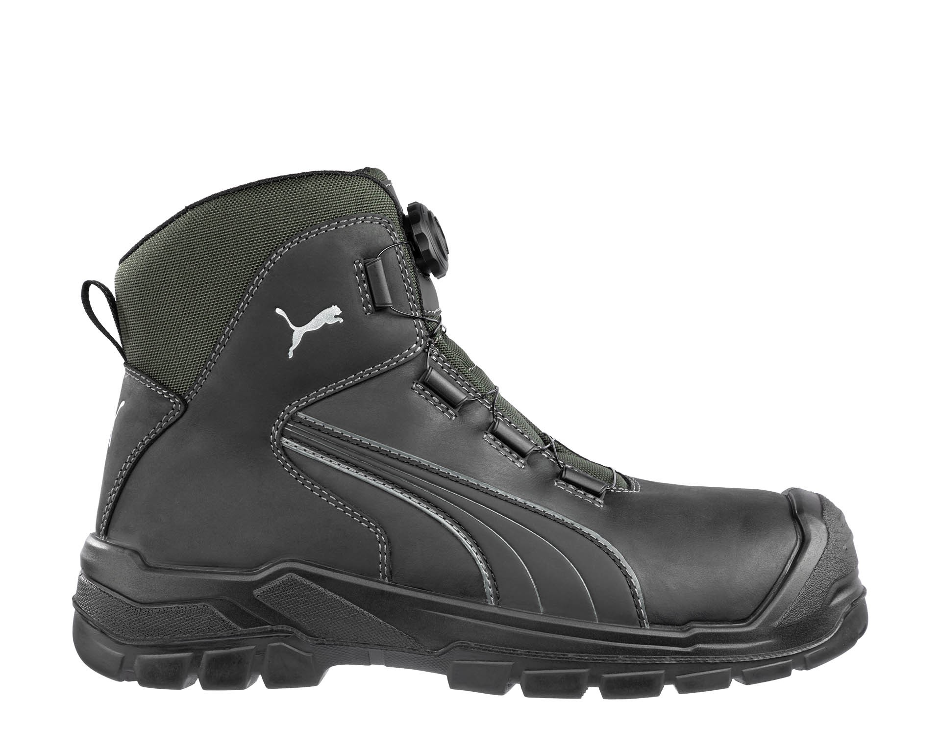 Scarpe antinfortunistiche Puma Cascades Disc Mid con chiusura BOA S3 HRO SRC 630211