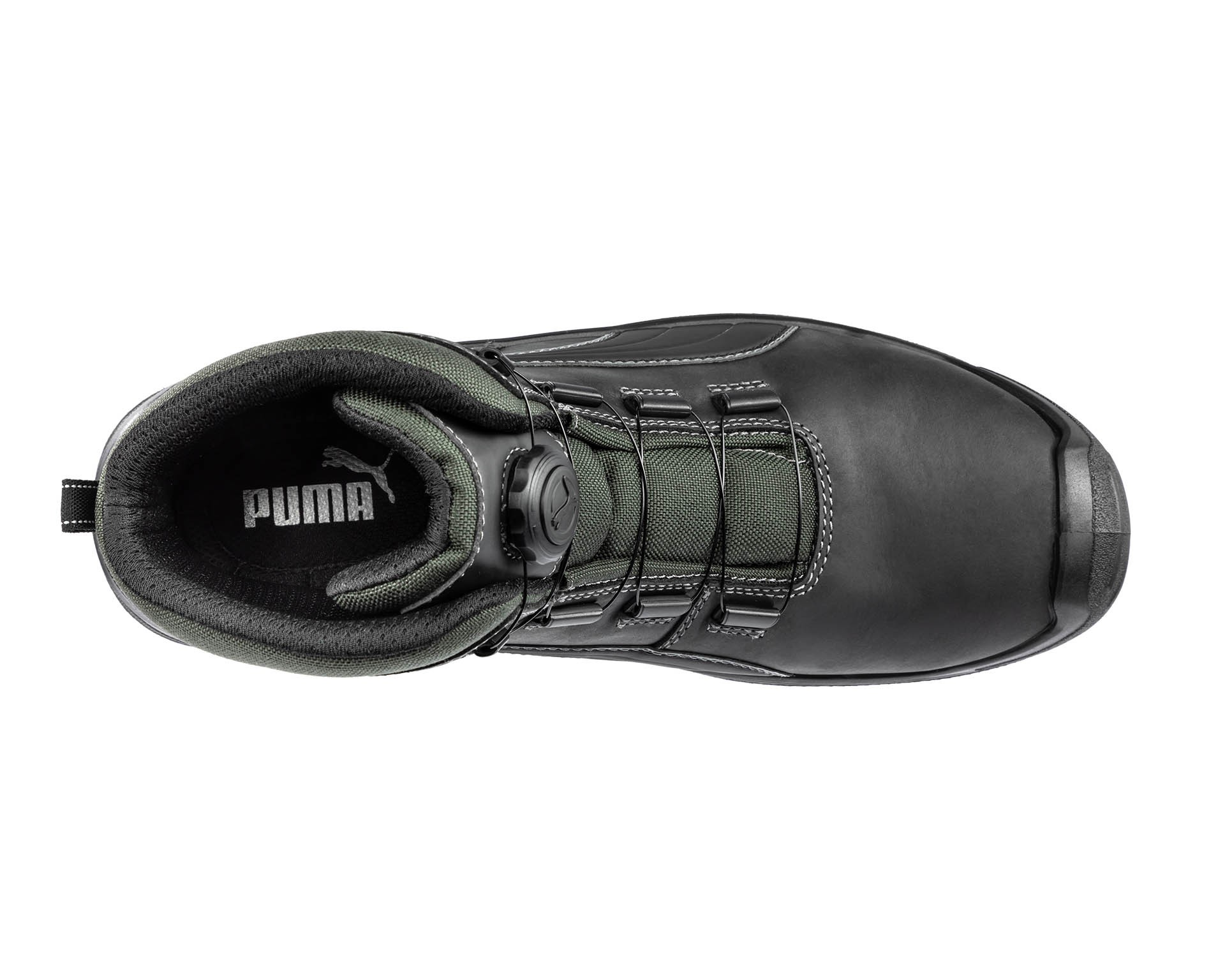 Scarpe antinfortunistiche Puma Cascades Disc Mid con chiusura BOA S3 HRO SRC 630211