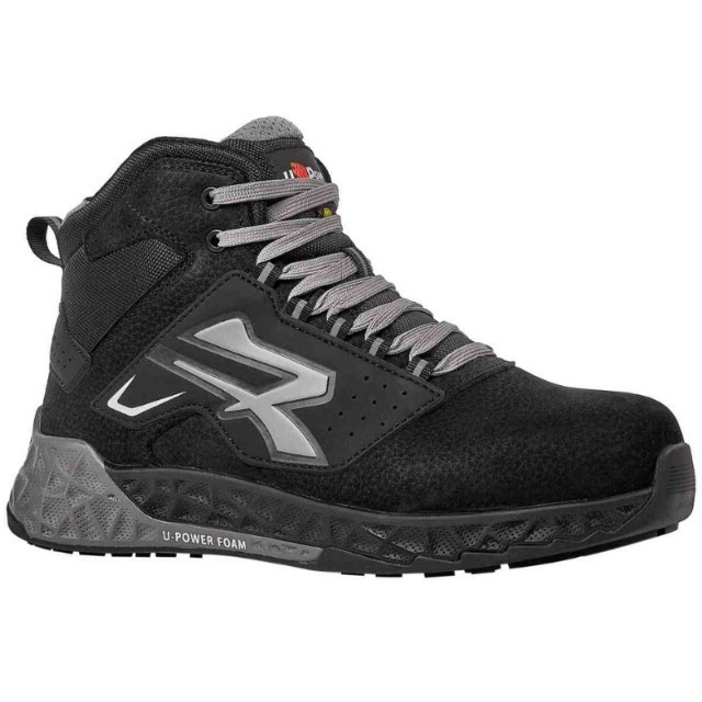 Scarpe antinfortunistiche Alte U-Power Red Stratos Tyron S3S HI HRO FO ESD SR RT10154 Metalfree Comode