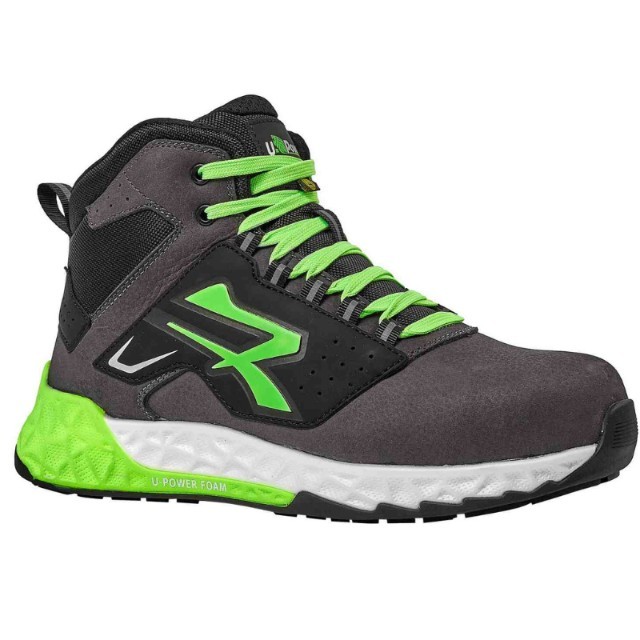 Scarpe antinfortunistiche Alte U-Power Red Stratos Rob S3S HI HRO FO ESD SR RT10164 Metalfree Comode