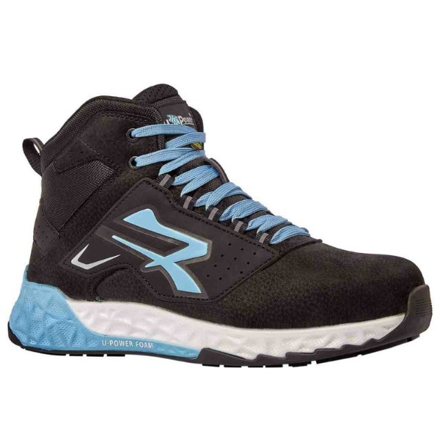 Scarpe antinfortunistiche Alte U-Power Red Stratos Nymeria S3S HI HRO FO ESD SR RT10174 Metalfree Comode