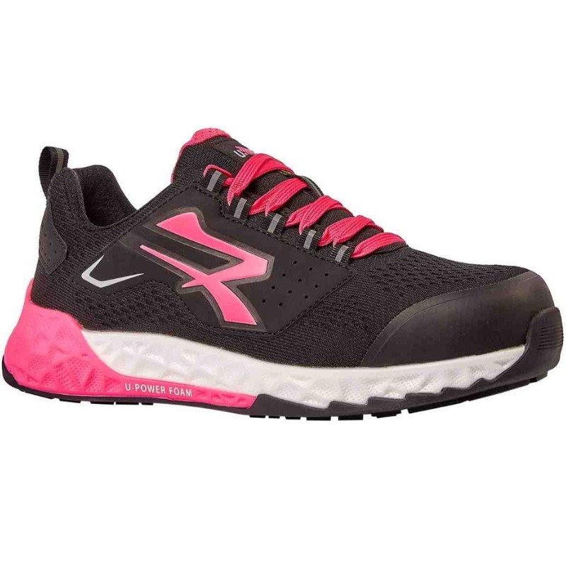 Scarpe antinfortunistiche Basse U-Power Red Stratos Brienne S1PS HI HRO FO ESD SR RT20076 Metalfree Comode