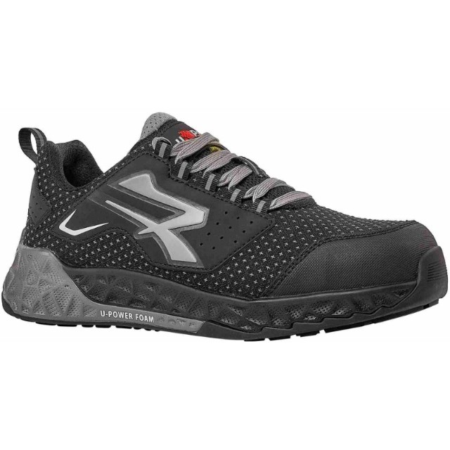 Scarpe antinfortunistiche Basse U-Power Red Stratos Dorne S3S CI HI HRO FO ESD SR RT20124 Metalfree Comode