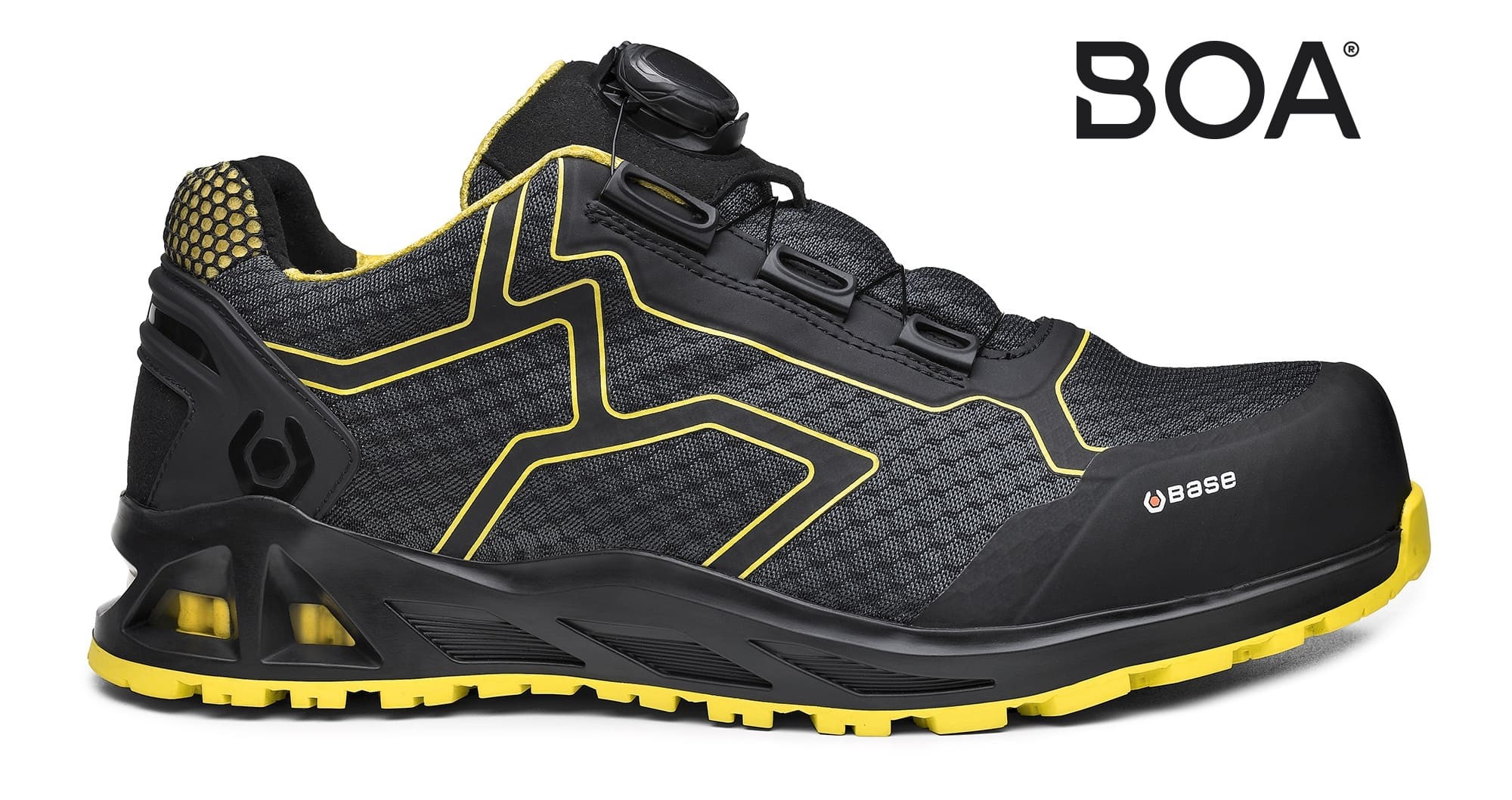 OUTLET - Scarpe Antinfortunistiche Base K-Rush S1P HRO SRC con chiusura BOA Estive traspiranti e antiscivolo 2 - B1005C