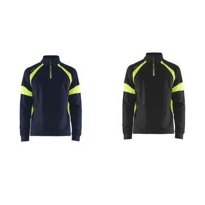 Felpa da Lavoro Blaklader 100% cotone mezza zip 355011588933L
