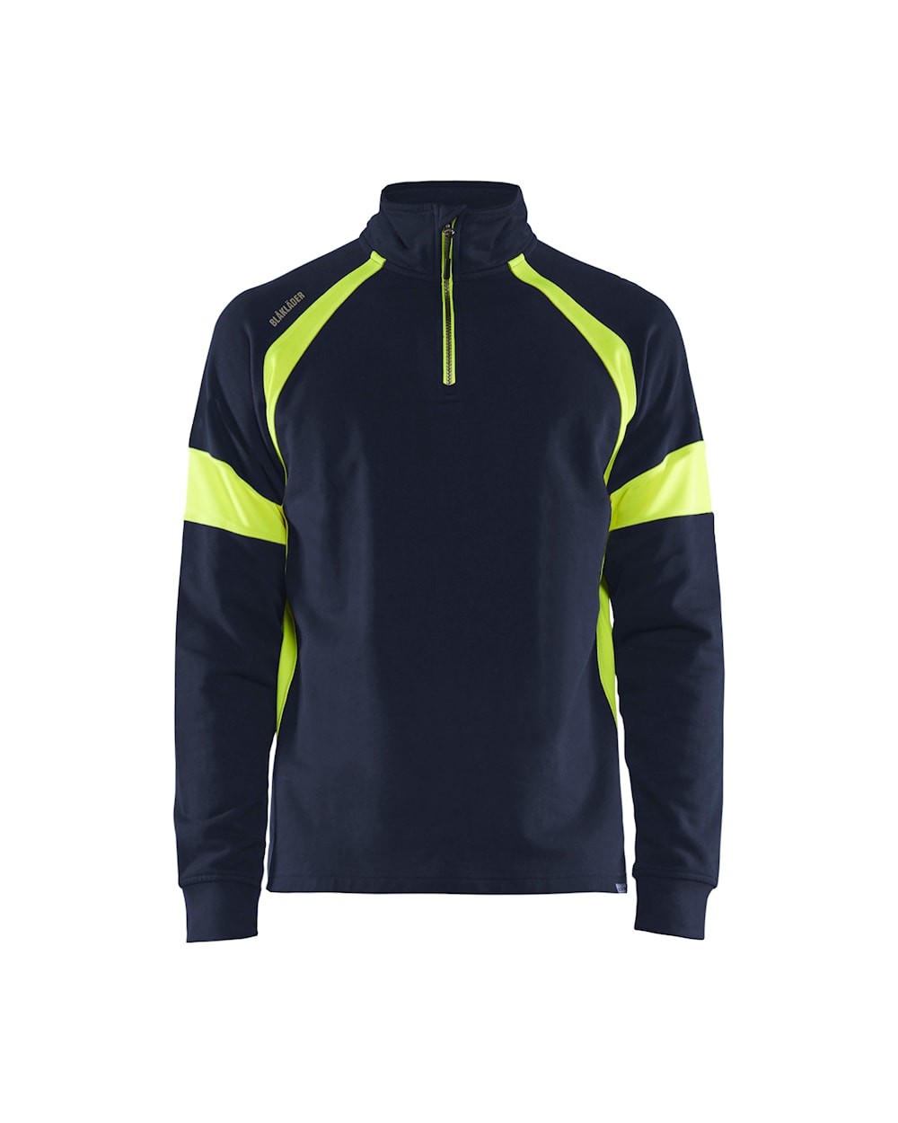 Felpa da Lavoro Blaklader 100% cotone mezza zip 355011588933L