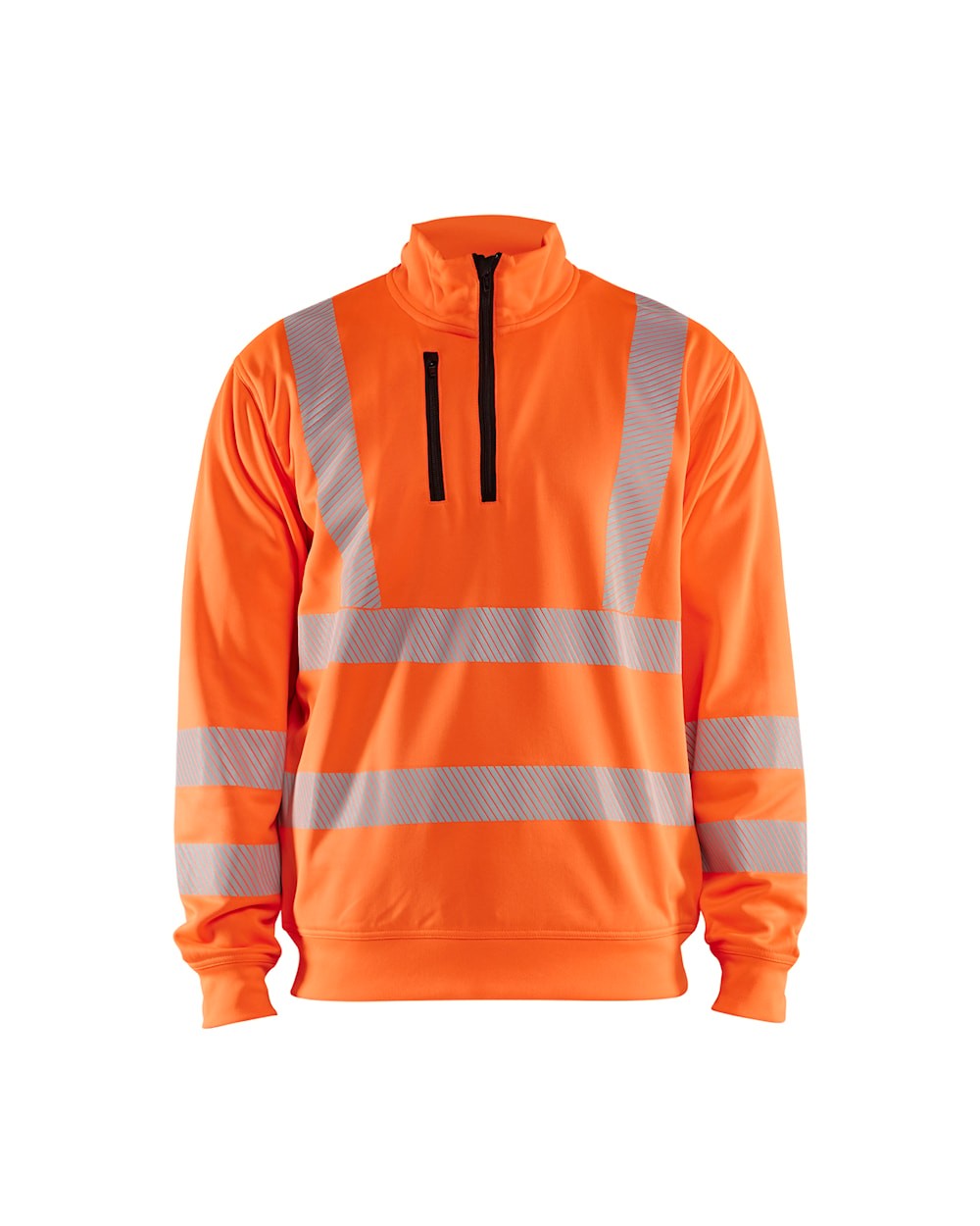 Felpa da lavoro mezza zip Blaklader alta visibilit� 356425383300L