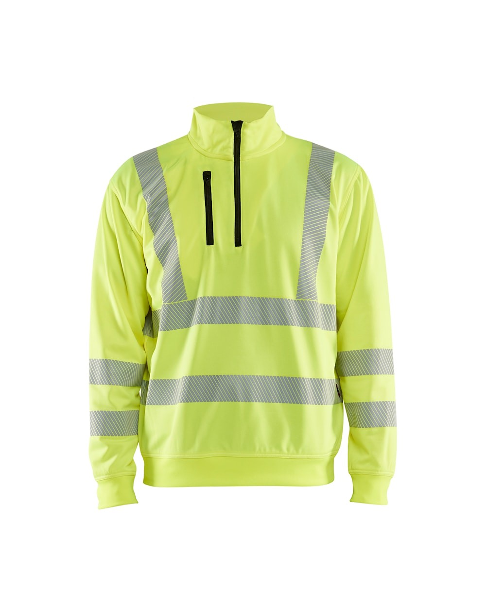 Felpa da lavoro mezza zip Blaklader alta visibilit� 356425383300L