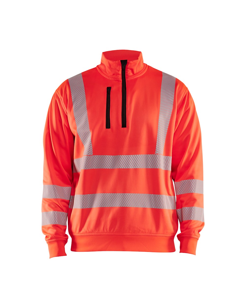 Felpa da lavoro mezza zip Blaklader alta visibilit� 356425383300L