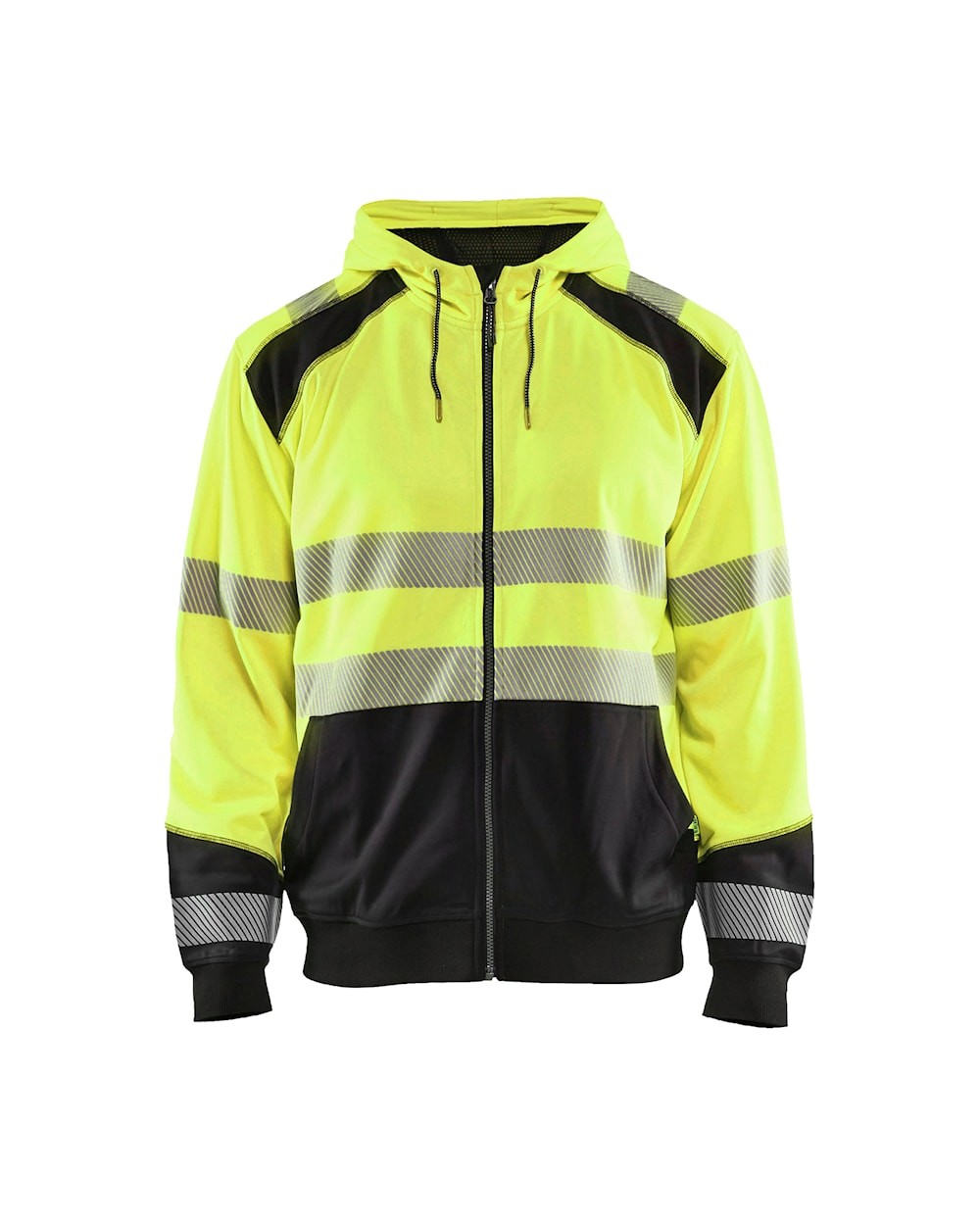 Felpa da lavoro con cappuccio zip intera Blaklader alta visibilit� 354625283389L