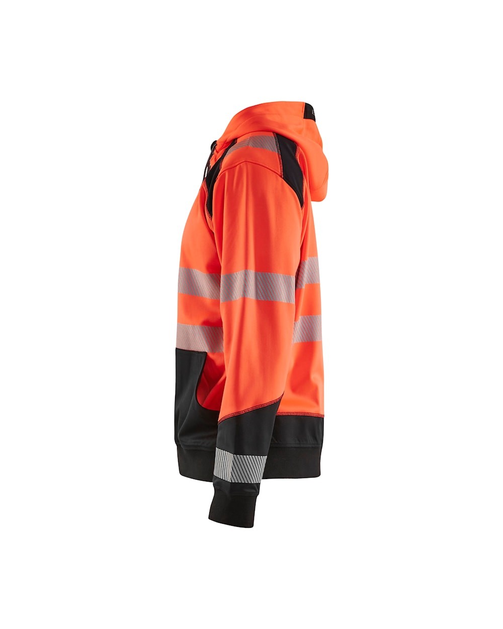 Felpa da lavoro con cappuccio zip intera Blaklader alta visibilit� 354625283389L