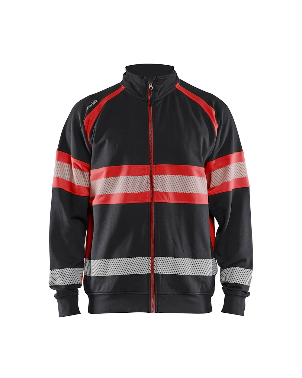 Felpa da Lavoro Blaklader alta visibilit� 100% cotone zip intera 355111588933L