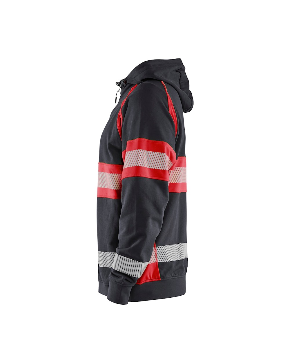 Felpa da Lavoro Blaklader alta visibilit� 100% cotone zip intera con capuccio 355211588933L