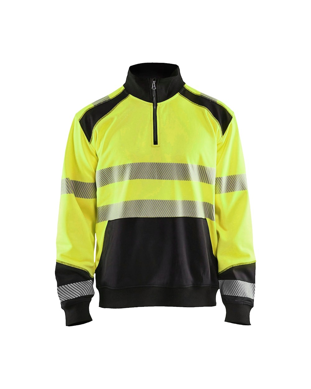 Felpa da Lavoro Blaklader alta visibilit� mezza zip 355625283389L