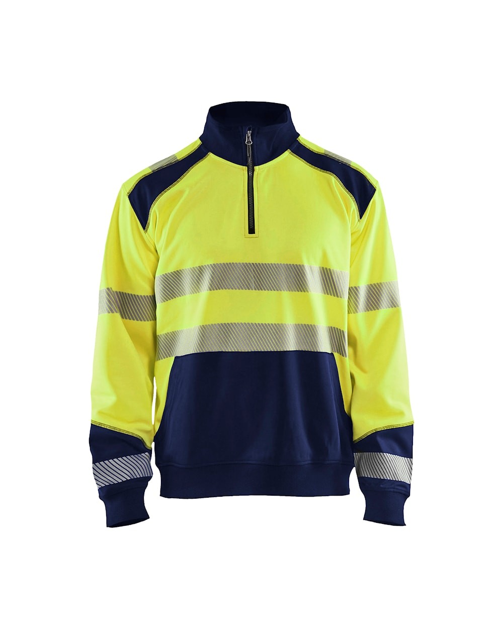 Felpa da Lavoro Blaklader alta visibilit� mezza zip 355625283389L