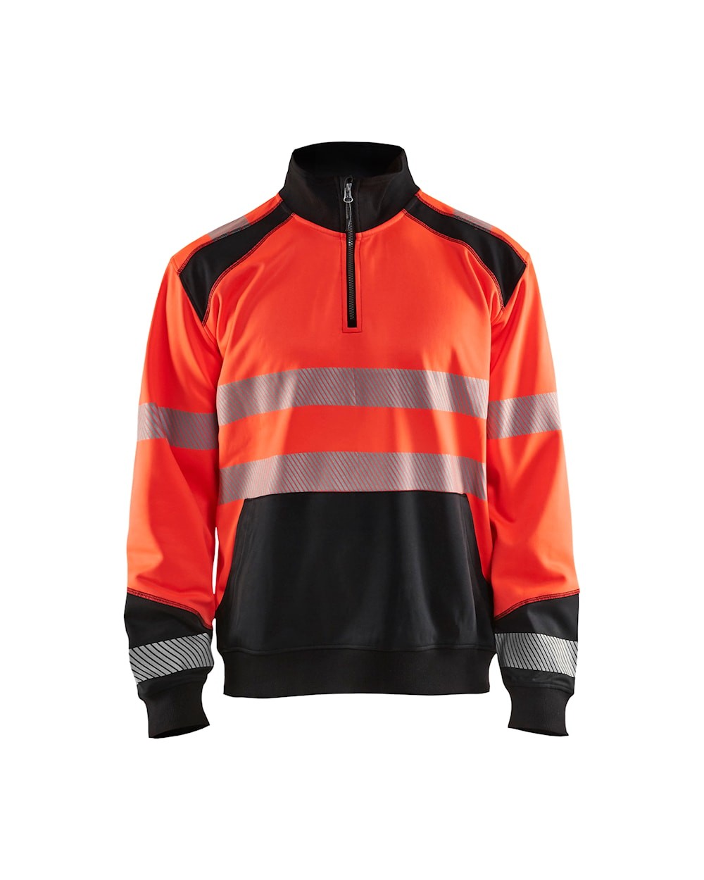 Felpa da Lavoro Blaklader alta visibilit� mezza zip 355625283389L