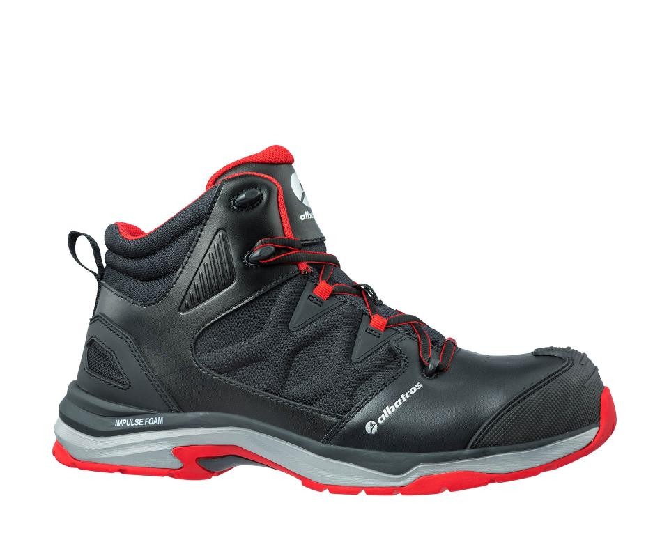 Scarpe antinfortunistiche Albatros Ultratrail Black MID S3 ESD HRO SRC 636200