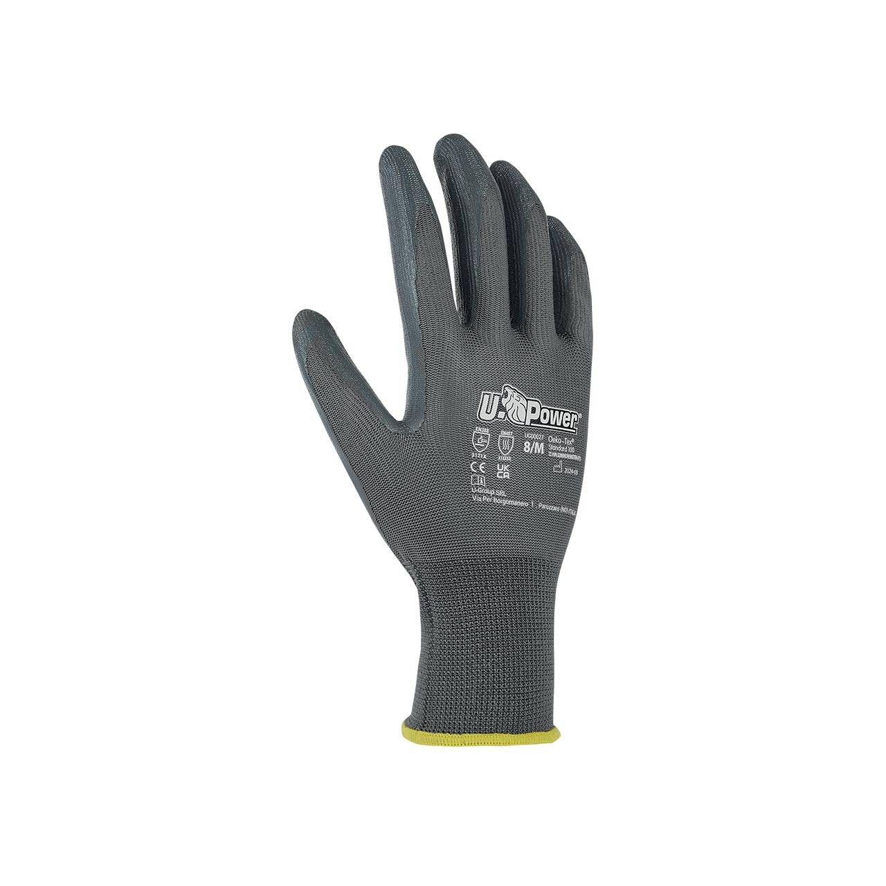 12 paia - Guanti da Lavoro U-Power Grizzly UG00027