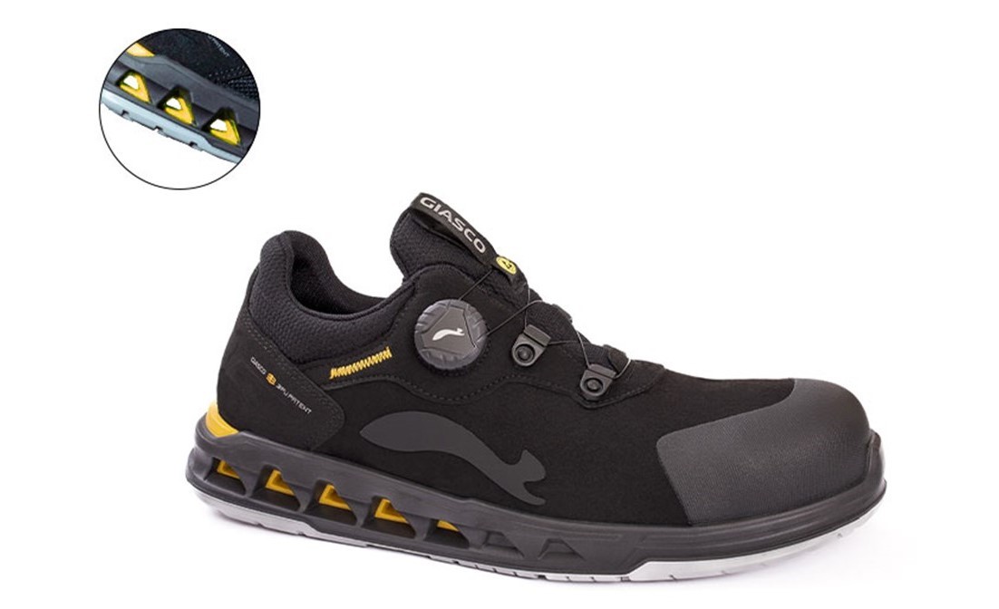 Scarpe Antinfortunistiche Giasco Sky con chiusura BOA S3L FO SC ESD SR 3L144N