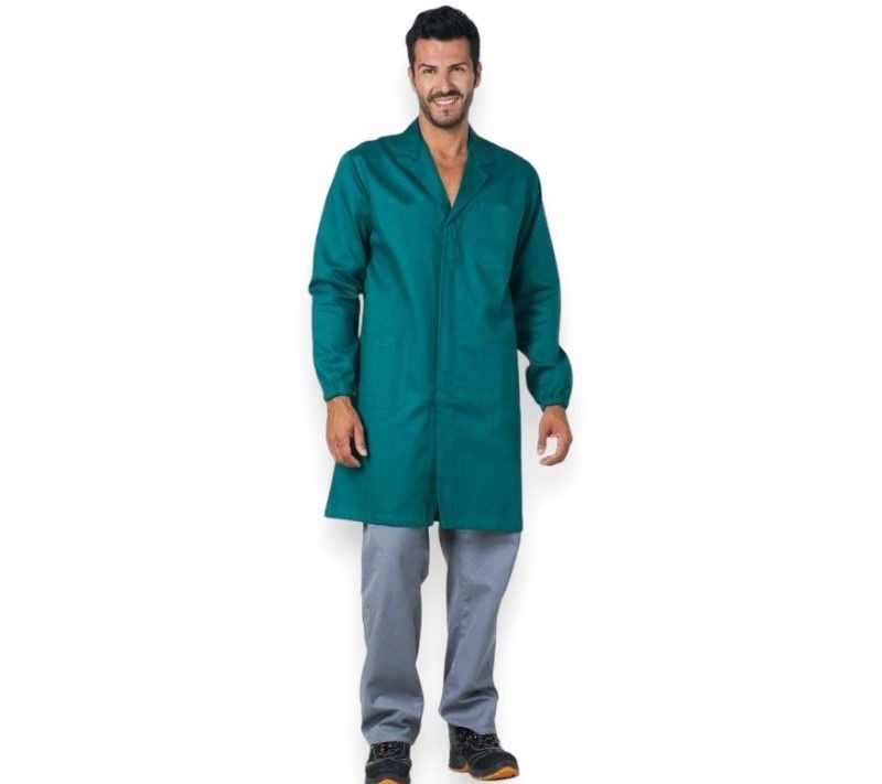 Camice da lavoro 100% cotone Massaua Logica 9100VERDE-L
