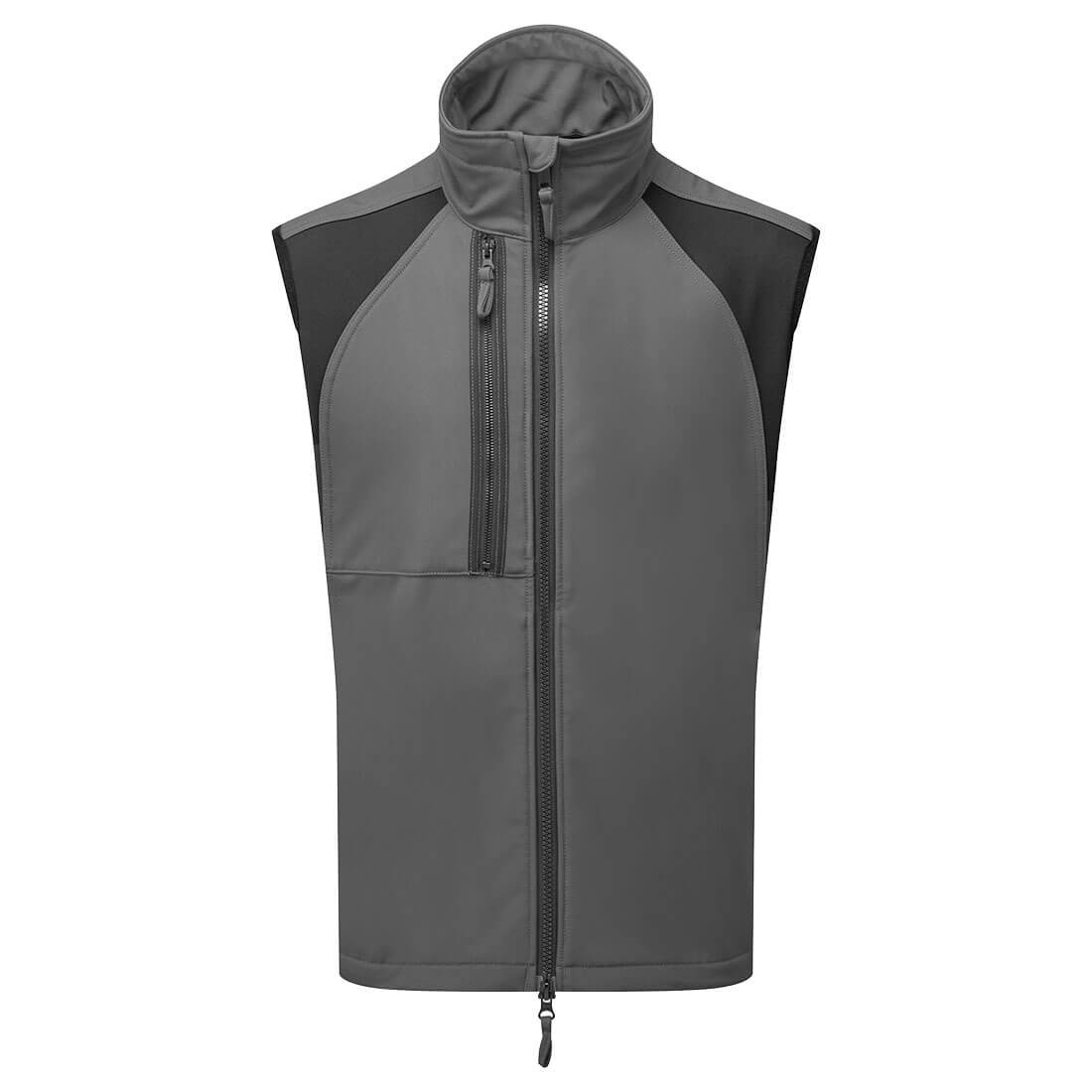 Gilet da Lavoro Multitasche Softshell Antivento Impermeabile Portwest CD876