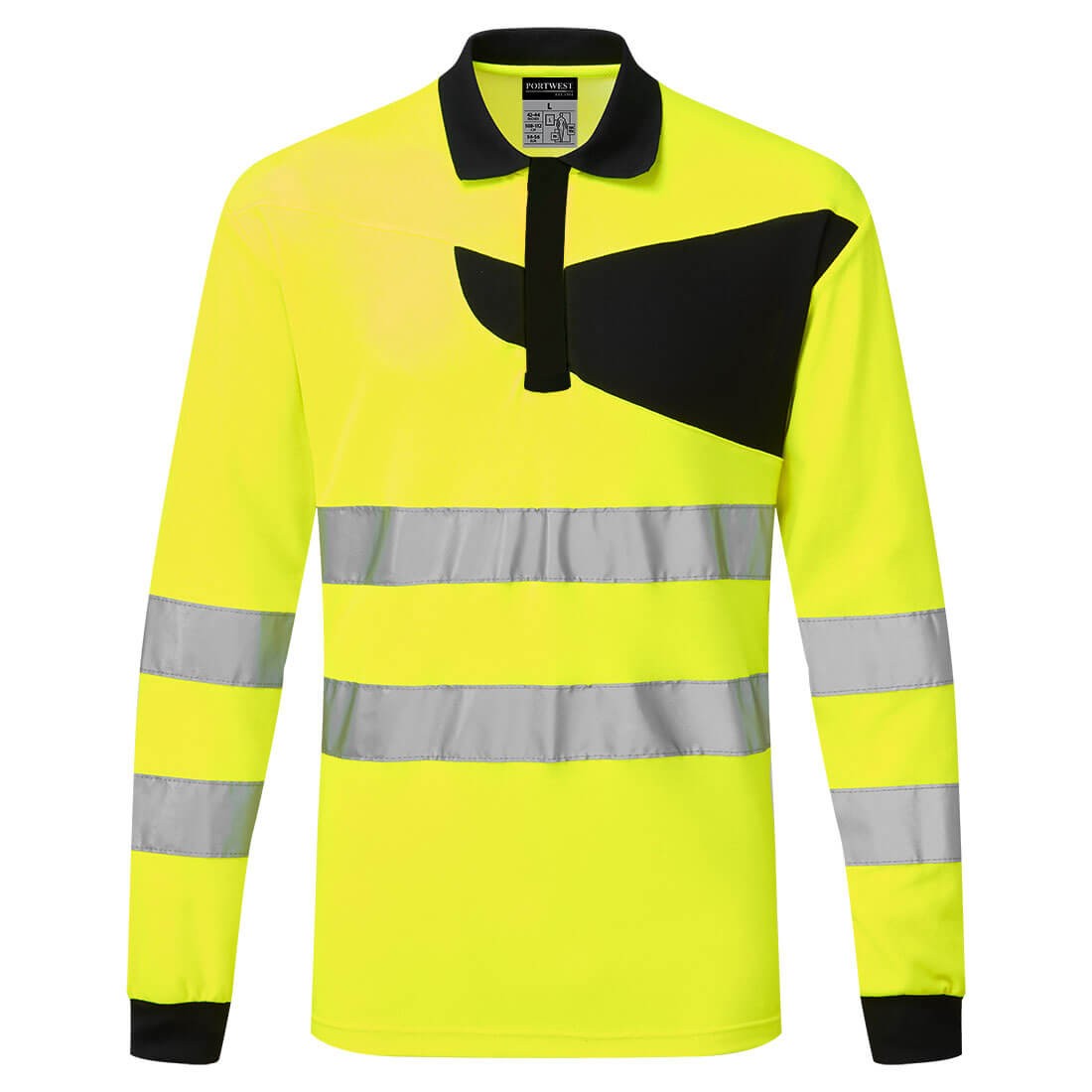 Polo da Lavoro Alta Visibilit� Metalfree Portwest PW220