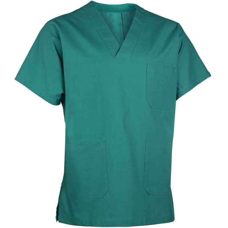 Casacca da lavoro 100% Tela Cotone Multitasche maniche corte Logica 7050Z2-L