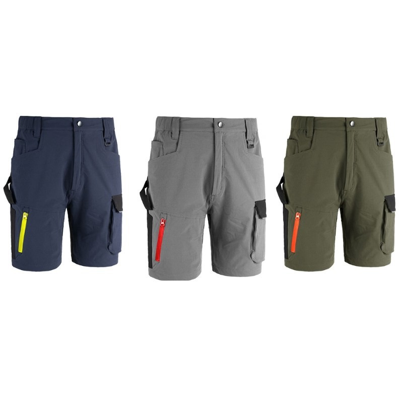 Bermuda da Lavoro Multitasche Stretch Sottozero Short S.S. SS400