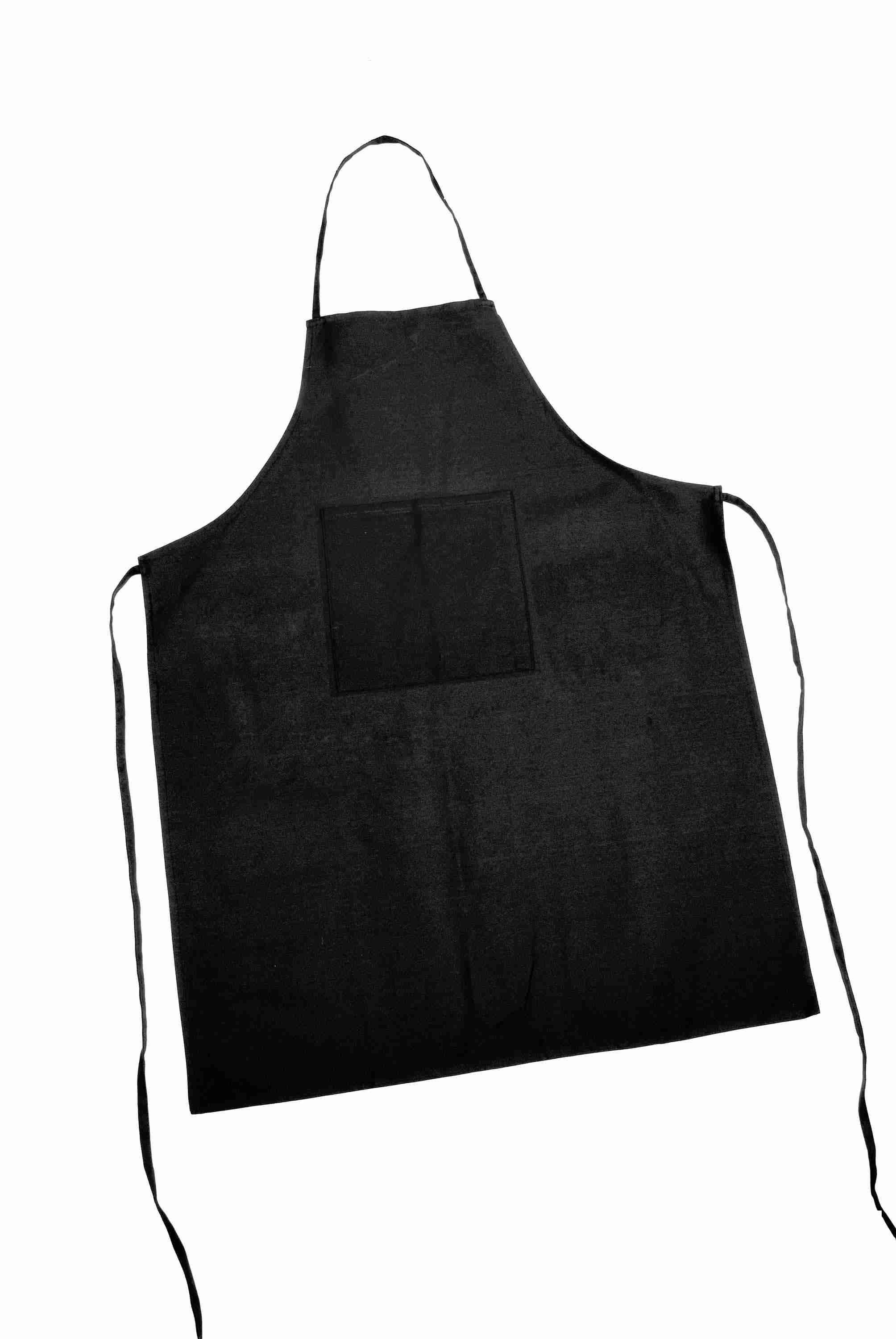 Grembiule da lavoro 100% cotone 70X90 con tasca Logica 55NERO
