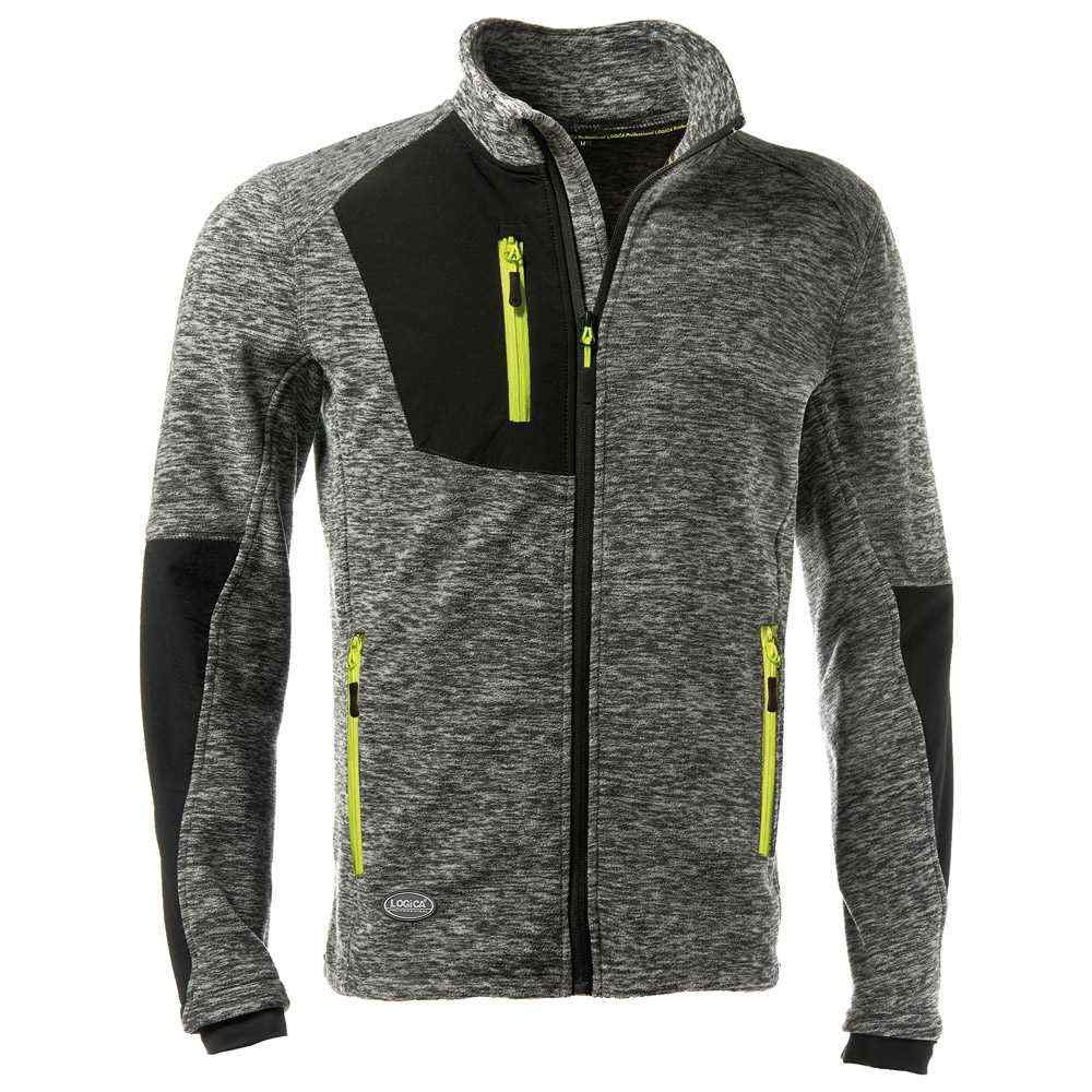 Micropyle da lavoro Stretch zip lunga Multitasche Logica MADEIRA1-L