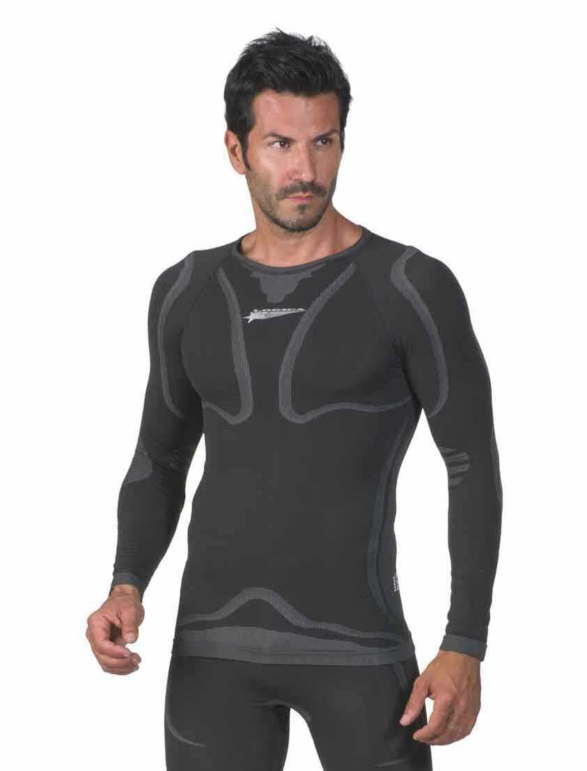 T-shirt da lavoro termica maniche lunghe Logica 652S90 GHIBLY-L/XL