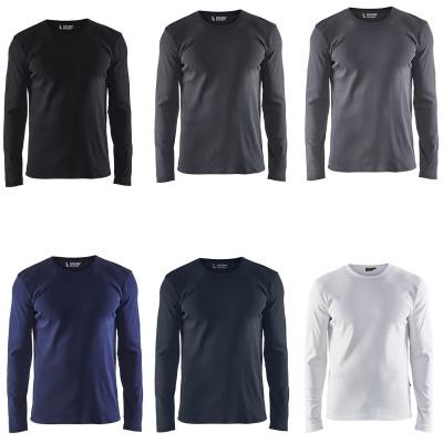 T-shirt manica lunga da Lavoro Blaklader 100% cotone 331410321000L